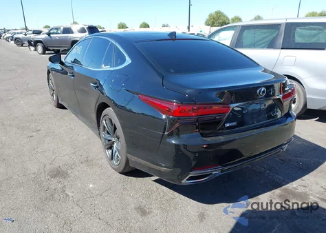 2021 Lexus Ls 500 F Sport из США, поврежденный, VIN JTHF51FF1M5013716